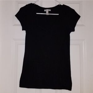Black V-Neck